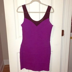 Magenta dress from Express